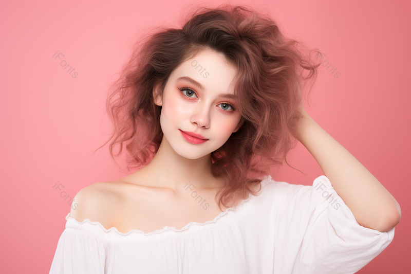 美妆少女,高清,摄影图,摄影图片,图片大全,摄影图免费下载